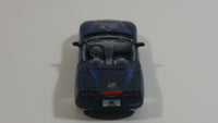 2006 Upper Deck Limited Edition 2005 Corvette Convertible Vancouver Canucks NHL Ice Hockey Team Dark Blue Die Cast Toy Car Vehicle