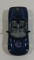 2006 Upper Deck Limited Edition 2005 Corvette Convertible Vancouver Canucks NHL Ice Hockey Team Dark Blue Die Cast Toy Car Vehicle