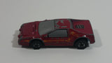 Vintage 1985 Hot Wheels Crack Ups Smash Mobile Maroon Die Cast Toy Car Vehicle Hong Kong