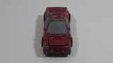 Vintage 1985 Hot Wheels Crack Ups Smash Mobile Maroon Die Cast Toy Car Vehicle Hong Kong