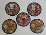 The Eras of Coca-Cola Partial Set of 5 Cork Backed Coasters