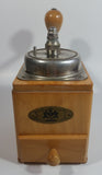 Vintage Zassenhaus Wood and Metal Coffee Grinder Mill 150 Made in Western Germany