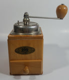 Vintage Zassenhaus Wood and Metal Coffee Grinder Mill 150 Made in Western Germany