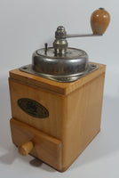 Vintage Zassenhaus Wood and Metal Coffee Grinder Mill 150 Made in Western Germany