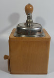 Vintage Zassenhaus Wood and Metal Coffee Grinder Mill 150 Made in Western Germany