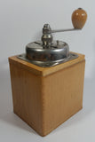 Vintage Zassenhaus Wood and Metal Coffee Grinder Mill 150 Made in Western Germany