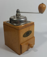 Vintage Zassenhaus Wood and Metal Coffee Grinder Mill 150 Made in Western Germany