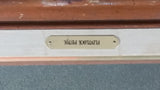 Vintage Turner Wall Accessory 3805 D307 Flint Lock Pistols 3D Props 18 3/4" x 27" Wood Framed Shadow Box