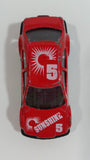 Greenbrier Sunshine #5 Sedan Red Die Cast Toy Car Vehicle