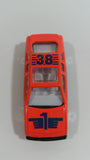 Greenbrier Sunshine #38 Sedan Bright Orange Die Cast Toy Car Vehicle