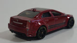 2013 Hot Wheels HW Showroom Asphalt Assault '09 Cadillac CTS-V Metallic Maroon Die Cast Toy Luxury Car Vehicle