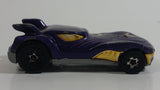 2010 Hot Wheels Wall Tracks Seesaw Smash Howlin' Heat Metalflake Purple Die Cast Toy Car Vehicle