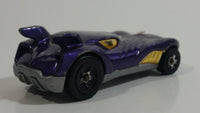 2010 Hot Wheels Wall Tracks Seesaw Smash Howlin' Heat Metalflake Purple Die Cast Toy Car Vehicle