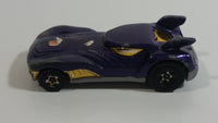 2010 Hot Wheels Wall Tracks Seesaw Smash Howlin' Heat Metalflake Purple Die Cast Toy Car Vehicle