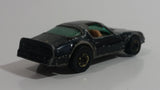 Rare Vintage 1982 Hot Wheels Hot Ones Hot Bird Black Yellow Die Cast Toy Car Vehicle - Gold Wheels