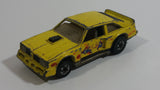 1982 Hot Wheels Flat Out 442 Yellow Die Cast Toy Muscle Car Vehicle GHO - Hong Kong