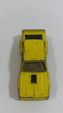 1982 Hot Wheels Flat Out 442 Yellow Die Cast Toy Muscle Car Vehicle GHO - Hong Kong