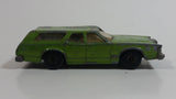 Vintage 1978 Lesney Matchbox Superfast No. 74 Cougar Villager Station Wagon Lime Green Die Cast Toy Car Vehicle with Opening Tail Gate