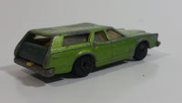 Vintage 1978 Lesney Matchbox Superfast No. 74 Cougar Villager Station Wagon Lime Green Die Cast Toy Car Vehicle with Opening Tail Gate