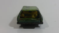 Vintage 1978 Lesney Matchbox Superfast No. 74 Cougar Villager Station Wagon Lime Green Die Cast Toy Car Vehicle with Opening Tail Gate