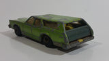 Vintage 1978 Lesney Matchbox Superfast No. 74 Cougar Villager Station Wagon Lime Green Die Cast Toy Car Vehicle with Opening Tail Gate