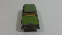 Vintage 1978 Lesney Matchbox Superfast No. 74 Cougar Villager Station Wagon Lime Green Die Cast Toy Car Vehicle with Opening Tail Gate