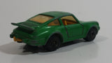 Vintage 1978 Lesney Matchbox Superfast No. 3 Porsche Turbo Green Die Cast Toy Car Vehicle with Opening Doors