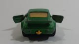 Vintage 1978 Lesney Matchbox Superfast No. 3 Porsche Turbo Green Die Cast Toy Car Vehicle with Opening Doors