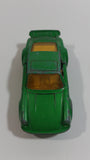 Vintage 1978 Lesney Matchbox Superfast No. 3 Porsche Turbo Green Die Cast Toy Car Vehicle with Opening Doors