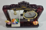 Very Unique Affection To Thanker After "Love Happy To You" "The Love As Deep As The Sea" Musical Light Up Swinging Alarm Clock In Box