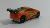 2012 Hot Wheels Asphalt Assault Neon Orange Die Cast Toy Car Vehicle - McDonald's Happy Meal 7/8