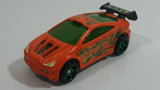 2012 Hot Wheels Asphalt Assault Neon Orange Die Cast Toy Car Vehicle - McDonald's Happy Meal 7/8