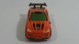 2012 Hot Wheels Asphalt Assault Neon Orange Die Cast Toy Car Vehicle - McDonald's Happy Meal 7/8