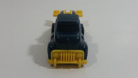 1997 Hot Wheels Tow Truck Dark Blue Plastic Body Die Cast Toy Car Vehicle McDonald's Happy Meal