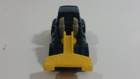 1997 Hot Wheels Tow Truck Dark Blue Plastic Body Die Cast Toy Car Vehicle McDonald's Happy Meal