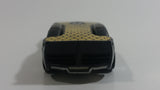 2008 Hot Wheels Hybrid Racers Solar Reflex Chrome Gold Metalflake Black Die Cast Toy Car Vehicle