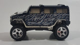 2006 Hot Wheels First Editions Hummer H2 Metalflake Dark Blue Die Cast Toy Car Vehicle