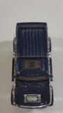 2006 Hot Wheels First Editions Hummer H2 Metalflake Dark Blue Die Cast Toy Car Vehicle