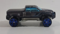 2009 Hot Wheels Color Shifters Mega Duty Truck Grey Black Die Cast Toy Car Vehicle