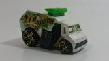 2010 Hot Wheels Insectirides Cool-One White Die Cast Toy Car Vehicle