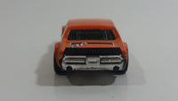 2015 Hot Wheels HW Race Track Aces '68 Mercury Cougar Orange Die Cast Toy Muscle Car Vehicle