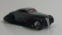 2008 Hot Wheels All Stars Swoop Coupe Grey Die Cast Toy Low Rider Hot Rod Car Vehicle