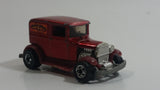 1981 Hot Wheels A-OK 'Early Times Delivery' Metalflake Red Die Cast Toy Car Vehicle