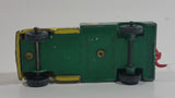 Vintage 1965 Lesney Matchbox Series No. 13 Dodge Wreck Truck BP British Petroleum Tow Truck Green Yellow Die Cast Toy Car Vehicle