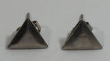 Triangle Shaped Metal Earrings