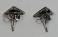 Triangle Shaped Metal Earrings