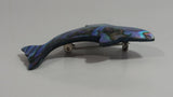 Mother of Pearl Dolphin Shaped Brooch Pin