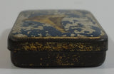 Antique Made in Germany 200 Gramophone Needles Small Hinged Tin Metal Container Empty