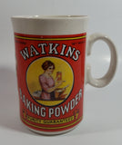 1992 Watkin's Heritage Collections Baking Powder Purity Guaranteed Ceramic Coffee Mug Cup