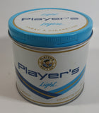 Vintage Player's Light Navy Cut 200g Tobacco Tin Can Metal Canister